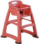 Rubbermaid „Sturdy Chair gyerek etetőszék, piros