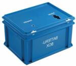 VEPA BINS Elemtartó doboz, kék, m: 23, 5 cm, sz: 30 cm