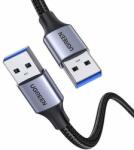 UGREEN Cablu, UGREEN, USB3.0 USB-A tata la USB-A tata 2A, 1m, Negru (80790) (80790)