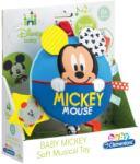 Clementoni Disney Baby Mickey egér, kiságyra rögzíthető zenélő puha játék