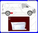 VW CARAVELLE T5 2003.04-2009.09 /7E, 7F, 7J, 7H/ Hátsó sárvédő első rész jobb "hosszú kivitel" (külső javítólemez) KLOKKERHOLM 9568564