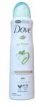 Dove go fresh deodorant spray cucumber scent 0% alcohol 150ml 48h