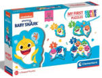 Clementoni Baby Shark 4 az 1-ben 3-6-9-12db-os puzzle