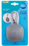 Canpol babies Silicone Soother Case Grey cutie pentru suzetă 1 buc pentru copii