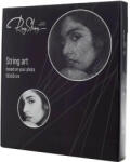 Criando RingString - Tablouri realizate cu fire de ata dupa fotografia ta (Set complet de string art) (CRST-101) Carte de colorat