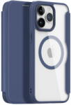 Dux Ducis Husa iPhone 15 Pro Magnetic MagSafe Flip Case Dux Ducis Skin X Pro - Blue - vexio