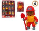 BigBuy Figură Firefighter Figurina