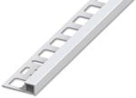 AVProfil AV 12 mm Csempe sarokprofil szögletes polírozott eloxált arany alumínium csempeszegély kocka forma hidegburkolat burkolóprofil 12x2700 mm