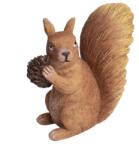  Dekoráció mókus tobozzal 6, 7cm világosbarna (499621)
