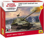 Zvezda IS-2 Soviet heavy tank 1: 100 makett harcjármű (6292) (6292)