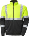 Helly Hansen ADDVIS JÓL LÁTHATÓSÁGI CIPZÁRAS PULÓVER CL1, sárga (79258369m)