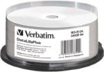 Verbatim BD-R VERBATIM 50GB viteza 6x 25 buc Double Layer spindle printabil "Wide Inkjet Printable" "43749 (43749)