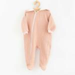 NEW BABY Baba muszlin kezeslábas kapucnival New Baby Comfort clothes rózsaszín - babyboxstore - 13 070 Ft