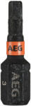 AEG Bithegy imbusz 3 x 25 mm 1/4" (3 db/cs) (4932479177) - szerszamplaza