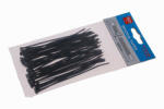 Kábelkötegelő 120 x 2, 5 mm fekete (50 db) (23810F) - szerszamplaza
