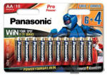 Panasonic AA/ceruza tartós alkáli elem 1, 5 V (10 db/cs) (LR6PPG-10BW-6_4F-PR)