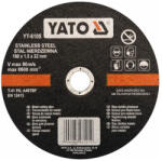 TOYA Vágókorong fémre 180 x 1, 5 x 22, 2 mm inox (YT-6105)
