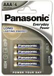 Panasonic AAA/mikro tartós alkáli elem 1, 5 V (4 db) (LR03EPS-4BP)