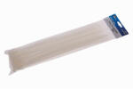  Kábelkötegelő 400 x 7, 6 mm fehér (50 db) (23868F)