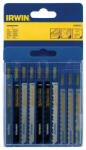 IRWIN Dekopírfűrészlap készlet 10 részes fémre, fára (10505817) - vasasszerszam