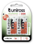 Uniross AA/ceruza akkumulátor 1, 2 V 2500 mAh (4 db) (UH4AA2500)