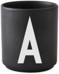 Design Letters bögre Personal Porcelain Cup - fekete Univerzális méret - answear - 9 390 Ft