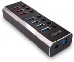 Lindy 4 Port USB 3.0 Hub with 3 Quick Charge 3.0 Ports (43371)