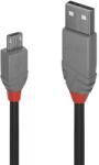 Lindy USB Micro USB Átalakító Fekete 2m 36733 (36733)