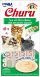 INABA Snack pentru pisică Ciao, Churu Piure, reteta Ton cu Pui, 4x14g (EU102) - vexio