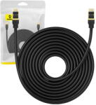 Baseus Network cable cat. 8 Ethernet RJ45, 40Gbps, 10m (black) (34213) - vexio