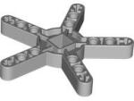 LEGO® 80273c86 - LEGO világosszürke technic kar 5 tollú rotor, közepén szögletes lyukkal (80273c86)