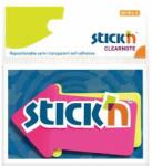 Stick'n STICK N Etichetă de marcare, săgeată, plastic, 2x30 foi, 76x50mm, STICK N, culori neon (21141)