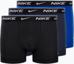 Nike Boxeri pentru bărbați Nike Everyday Cotton Stretch Trunk 3Pk UB1 obsidian / game royal / negru