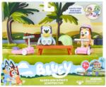 Bluey Set 2 figurine, Bluey, Distractie cu scuterul Figurina