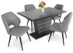  Fanni asztal Aspen székkel - 4 személyes étkezőgarnitúra