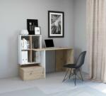 WIPMEB PACO PC 02 íróasztal artisan tölgy/ matt fehér - sprintbutor