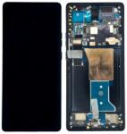 Motorola 5D68C22010 Gyári Motorola Edge 40 Pro OLED kijelző érintővel Fekete kerettel előlap (5D68C22010)