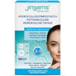 JimJams Pure & Clear Hidrokolloid pattanástapasz BHA + HA (30 db) - beauty