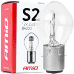 AMiO Halogén izzó S2 12V 35/35W BA20d (03368)