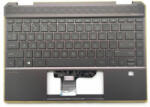 HP Spectre X360 13-AP series L37681-001 amerikai angol (US) kiosztású billentyűzettel háttérvilágítással palmrest/topcase felső burkolat