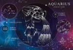 Interdruk - Puzzle Zodiac - Aquarius 250 - 250 piese