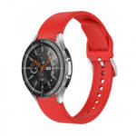 BSTRAP Silicone szíj Samsung Galaxy Watch 4 / 5 / 5 Pro / 6, red (SSG017C03)