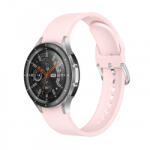 BSTRAP Silicone szíj Samsung Galaxy Watch 4 / 5 / 5 Pro / 6, sand pink (SSG017C05)
