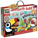 Lisciani Montessori baby 2az1-ben kézségfejlesztő játék - a tukán reggelije (LIS98378)