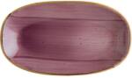 Bonna Farfurie ovală Bonna Aura Black Berry 19x11 cm