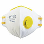 Portwest FFP1 szelepes Dolomit légzésvédő maszk (20 db) (fehér) (P153WHR)