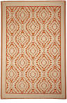 Esschert Design Sivatagi álom" kétoldalú kültéri szőnyeg, rozsdavörös, 186 x 119 cm (TR006-RV)
