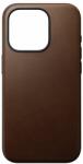 Nomad Carcasa din piele naturala NOMAD Modern Leather MagSafe compatibila cu iPhone 15 Pro Brown (NM01614685)