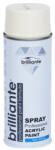 BRILLIANTE VOPSEA SPRAY CREM DESCHIS (RAL 1015) 400 ml BRILLIANTE - ascoauto