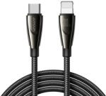 JOYROOM Cablu de date Pioneer Series, 3A, USB-C / Lightning, 1.2m, negru (33998) - pcone